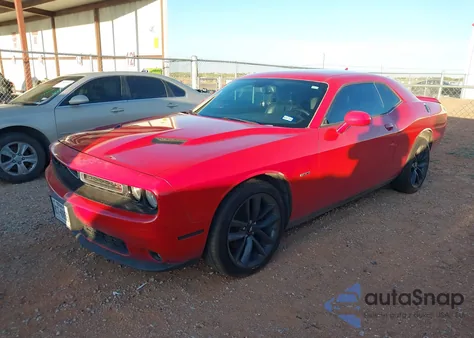 2016 Dodge Challenger R/T Plus из США, поврежденный, VIN 2C3CDZBT7GH138240